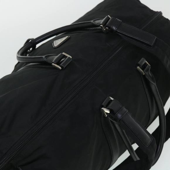 PRADA Boston Bag Nylon 2way Black Auth ep1422 - Picture 6 of 16